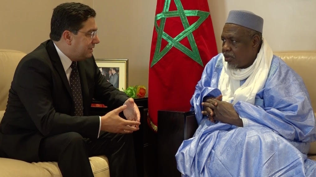 وزير خارجية المغرب يجري مباحثات مع الرئيس الانتقالي لمالي 