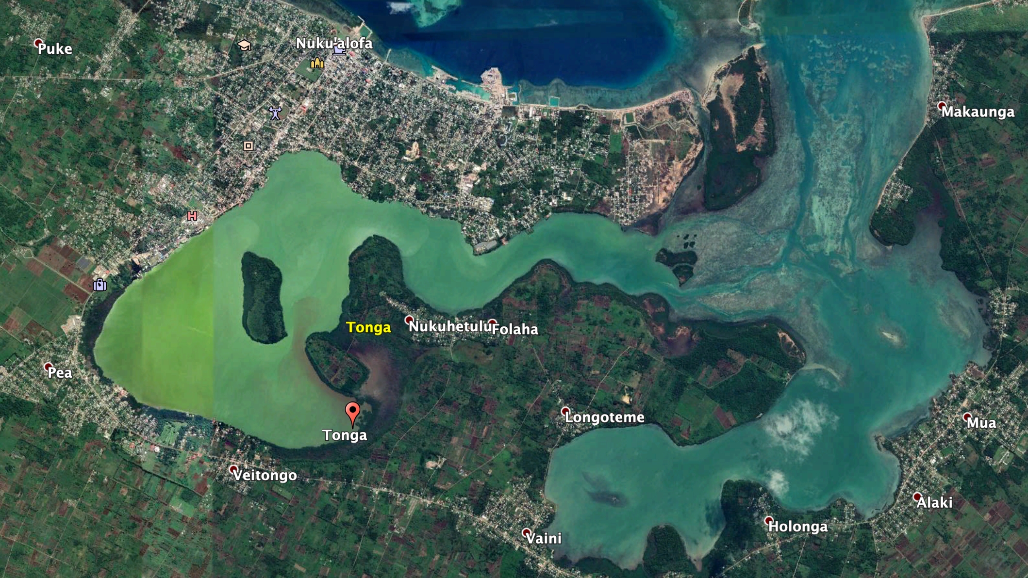 زلزال بقوة 6.4 درجات قبالة جزيرة تونغا في المحيط الهادئ