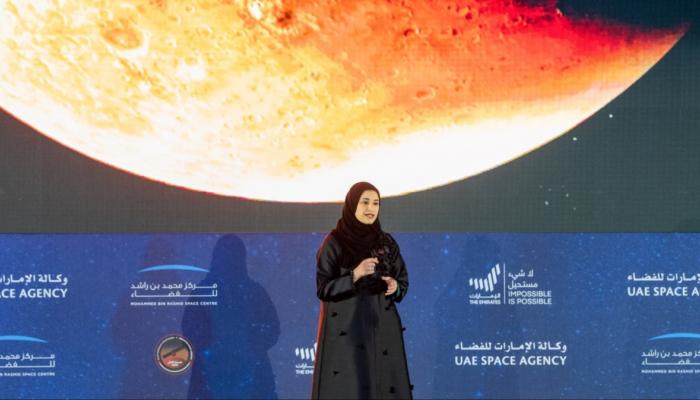 سارة الأميري، وزيرة الدولة للتكنولوجيا المتقدمة، رئيسة وكالة الإمارات للفضاء