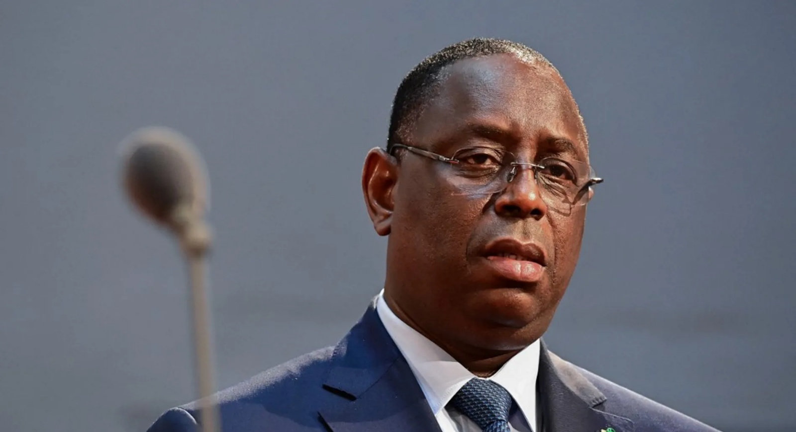 الرئيس السنغالي والرئيس الحالي للاتحاد الأفريقي ماكي سال