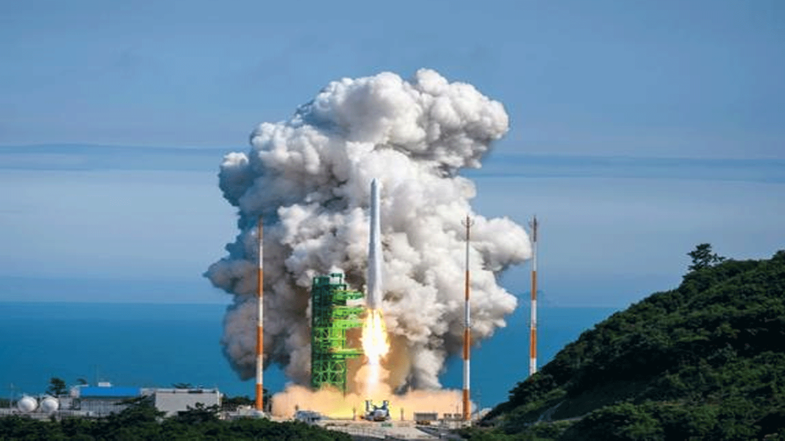 صورة ارشيفية لصاروخ أطلقته كوريا الجنوبية
