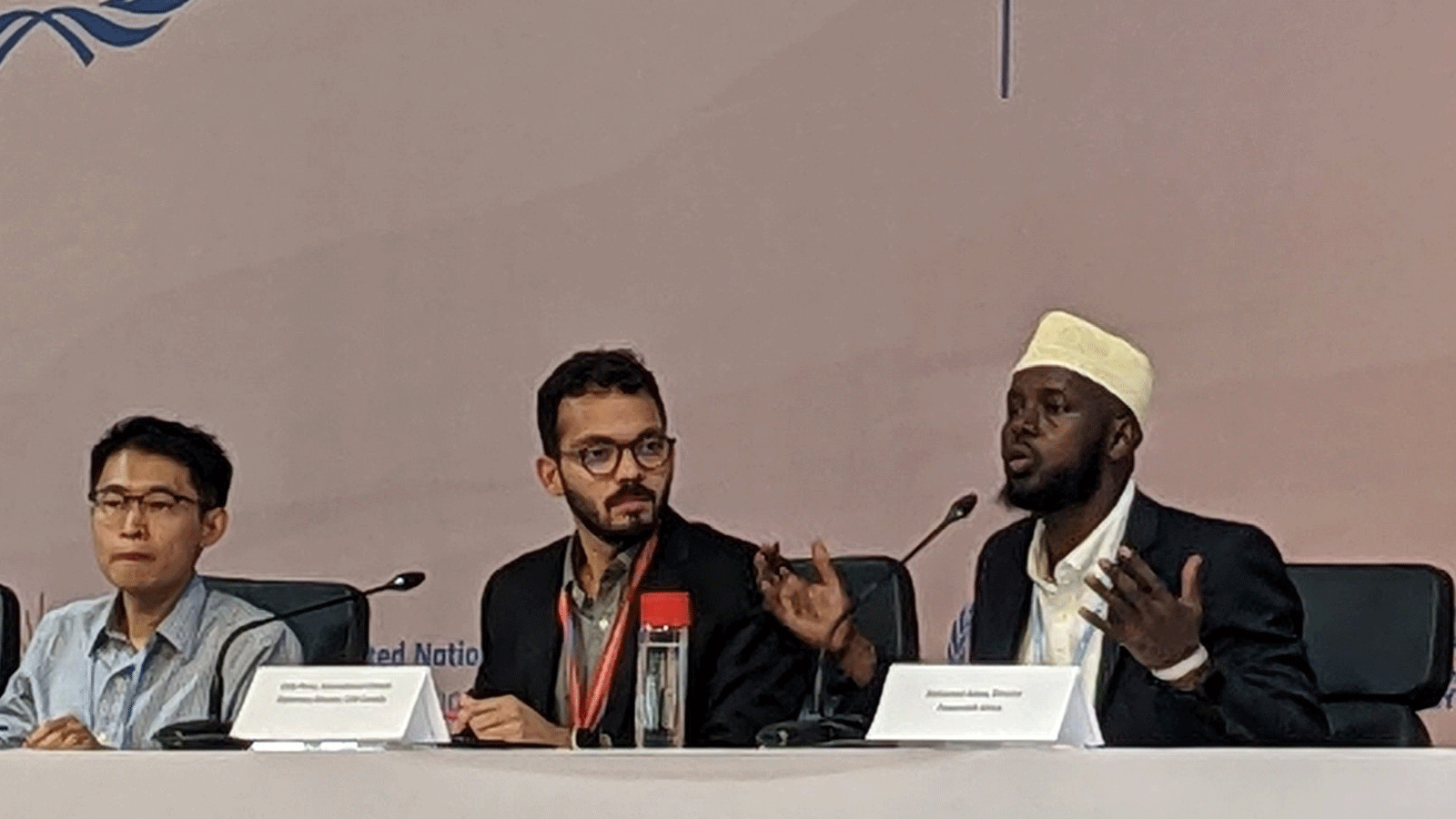 محمد ادوو مدير منظمة "باور شيفت أفريكا" غير الحكومية والداعم الكبير لإنشاء الصندوق، يرحب بإنشائه 