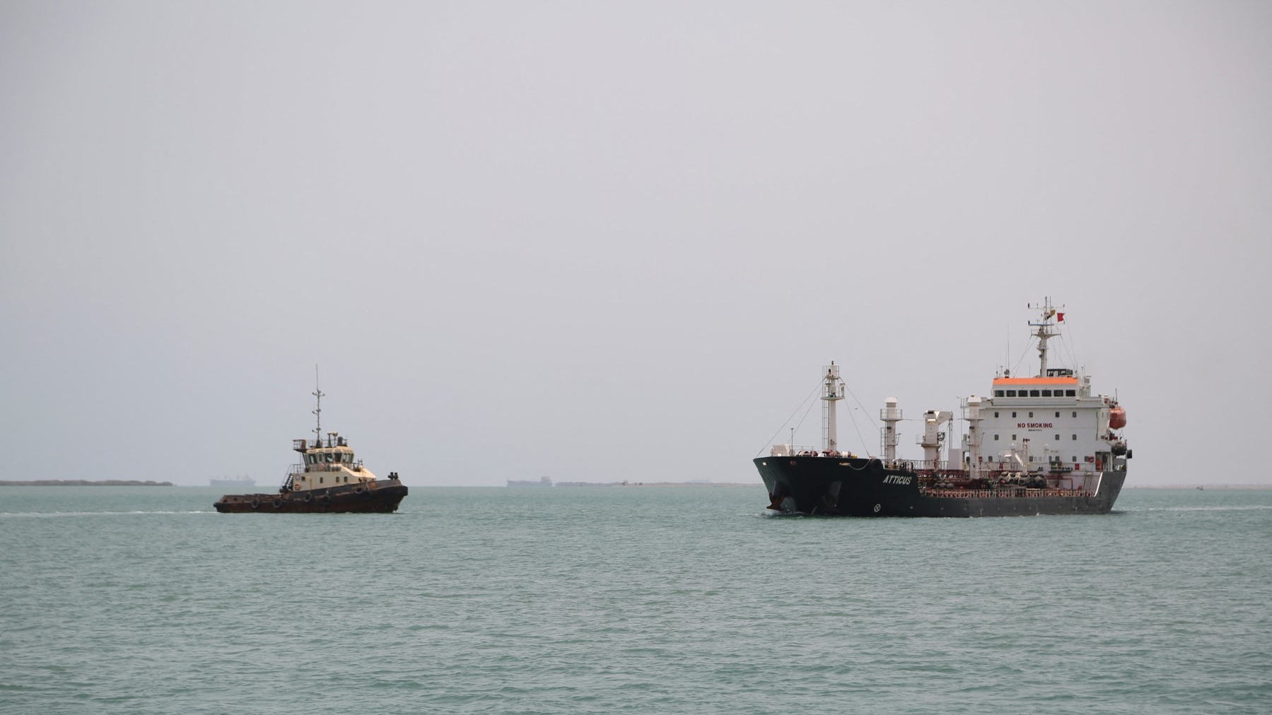 سفن قبالة الحديدة في اليمن في 13 أيار (مايو) 2019