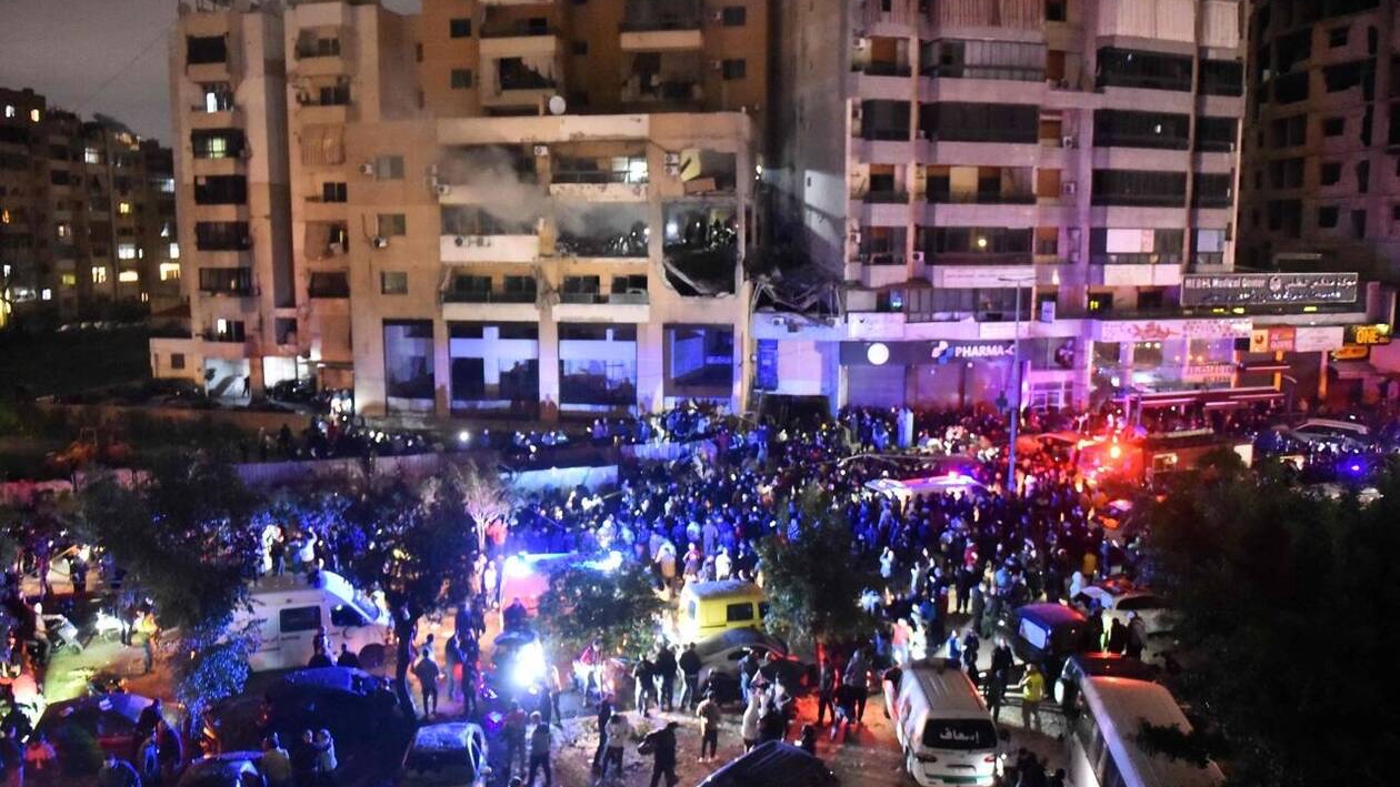 موقع اغتيال صالح العاروري في ضاحية بيروت الجنوبية