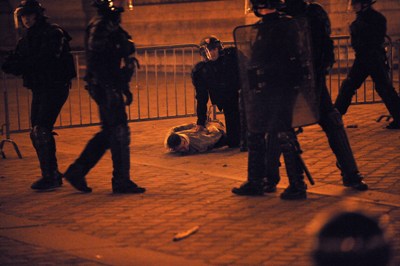 الشرطة الفرنسية تعتقل مشجع جزائري أمس