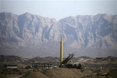 تجربة سابقة لإطلاق صاروخ شهاب 3 في إيران