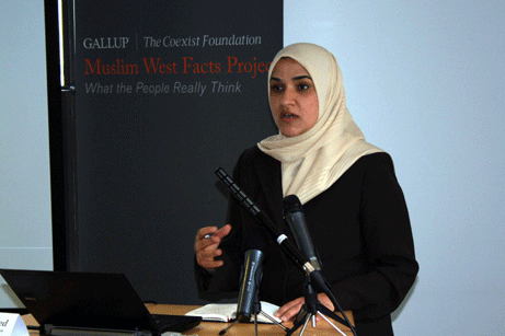 داليا مجاهد، المديرة التنفيذية لمركز غالوب للدراسات الاسلامية 