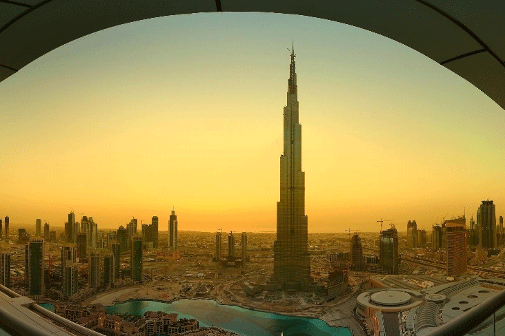برج دبي... الاطول في العالم