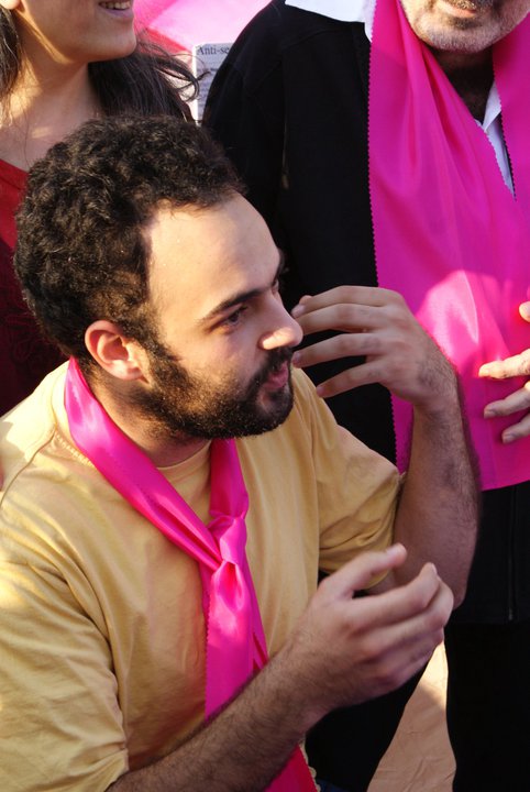 مازن أبو حمدان (من منظمي تحرك اسقاط النظام الطائفي في لبنان)