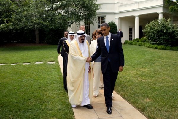 العاهل السعودي والرئيس الأميركي باراك أوباما