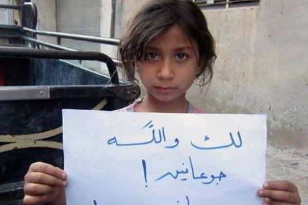 الجوع أيضًا يقتل الأطفال في سوريا 