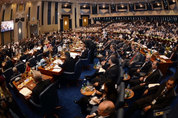 صورة من افتتاح القمة العربية الافريقية الثالثة في الكويت