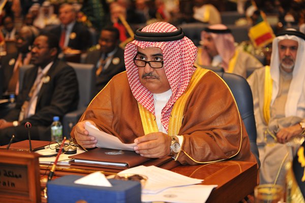 وزير خارجية البحرين الشيخ خالد بن أحمد- خاص إيلاف من الكويت