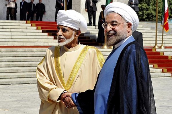 من مراسم استقبال روحاني للسلطان قابوس أواخر أغسطس الماضي