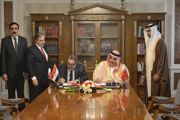 وزيرا خارجية العراق والبحرين يوقعان اتفاقات للتعاون السياسي والدبلوماسي