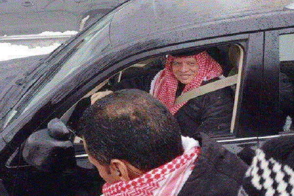 عبدالله الثاني يتفقد احوال المواطنين