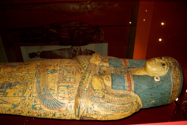 تابوت فرعوني في متحف ميونيخ