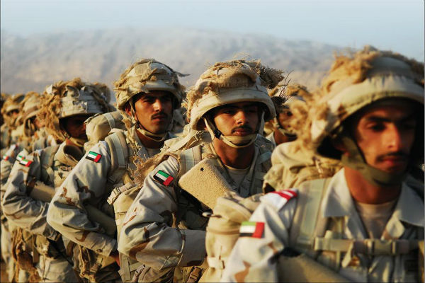 عناصر من القوات الخاصة في الجيش الإماراتي