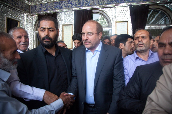 رئيس بلدية طهران والمرشح للرئاسة الإيرانية محمد باقر قاليباف 