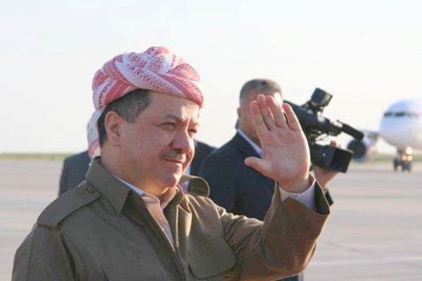 رئيس اقليم كردستان مسعود بارزاني 