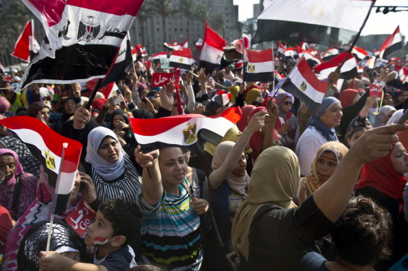 مصريون معارضون لحكم مرسي