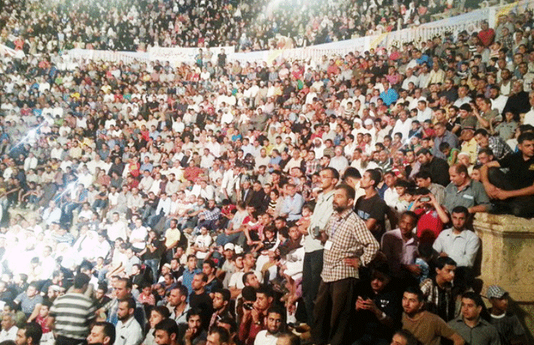 جانب من حضور حفل الافتتاح 