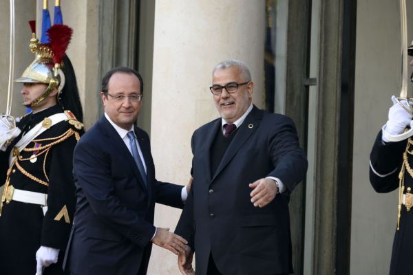 مع رئيس الوزراء المغربي عبدالله بنكيران