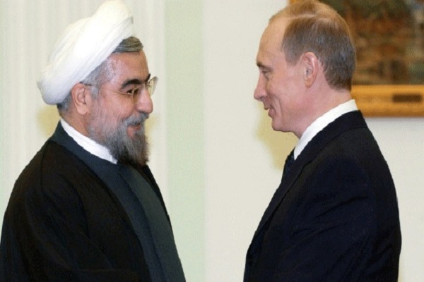 لقاء سابق يجمع بوتين وروحاني في طهران 