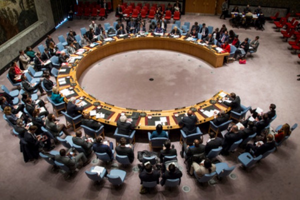 مجلس الأمن الدولي مجتمعًا لمناقشة أوضاع العراق