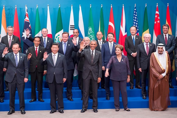 قادة دول قمة العشرين