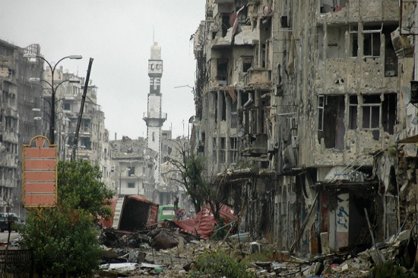 الثورة السورية تحولت الى حرب دمرت البلاد