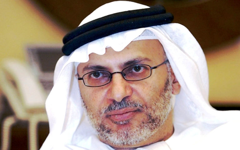  أنور قرقاش وزير الدولة الإماراتي للشؤون الخارجية