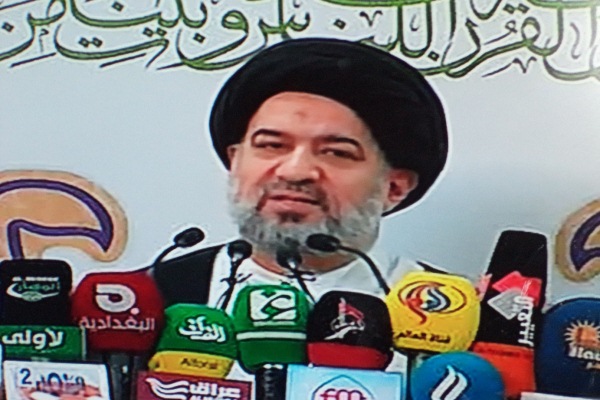 السيد أحمد الصافي معتمد المرجع الشيعي الاعلى في العراق