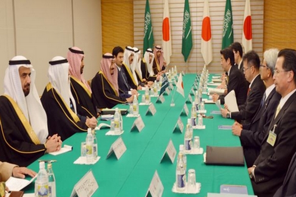أكد رئيس مجلس الوزراء الياباني متانة العلاقات التي تجمع الدولتين