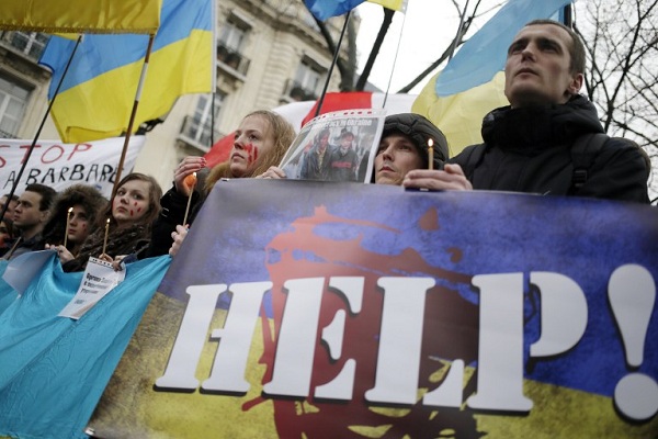اوكرانيا شهدت يوم عنف سقط خلاله عشرات القتلى