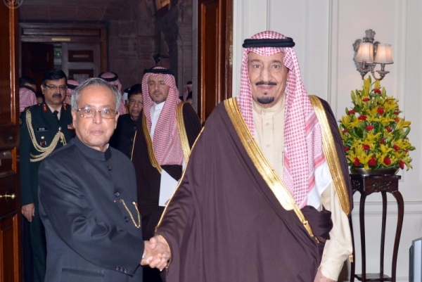 الامير سلمان يبحث العلاقات الثنائية بين السعودية والهند