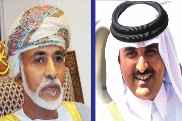 أمير-قطر يوسّط سلطان عُمان لحل المشكلة الخليجية