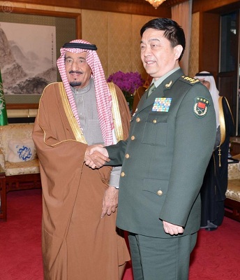 ولي العهد السعودي يلتقي وزير الدفاع الصيني
