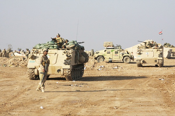 قوات عراقية حول الفلوجة