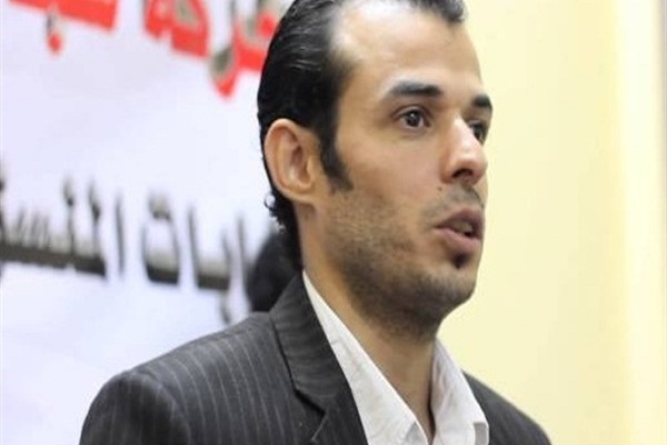 المنسق العام لحركة 6 ابريل عمرو علي