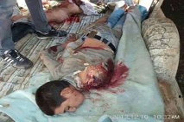 قتلى قصف الجيش العراقي للفلوجة