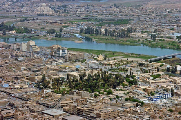 الموصل جانب من المدينة العراقية الشمالية