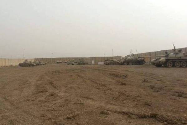 دبابات عراقية سيطر عليها المسلحون