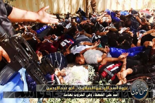 مسلحو داعش يستعدون لقتل طلبة الكلية الجوية العراقية