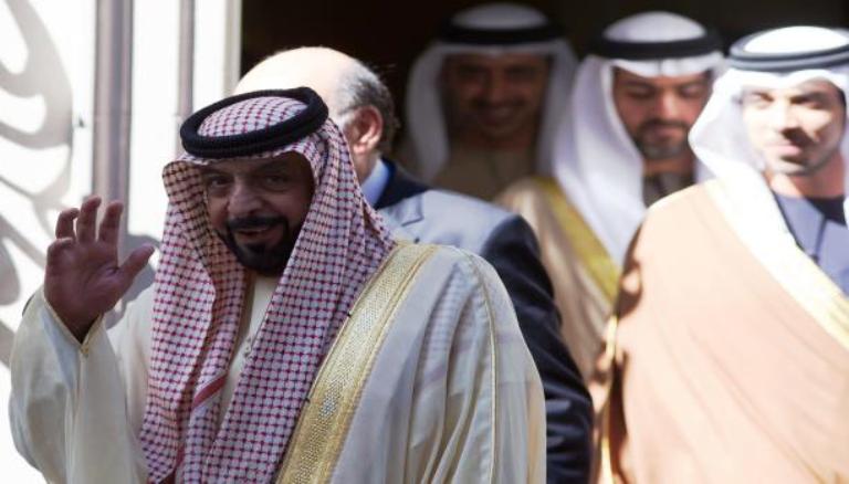 الرئيس الاماراتي الشيخ خليفة بن زايد 