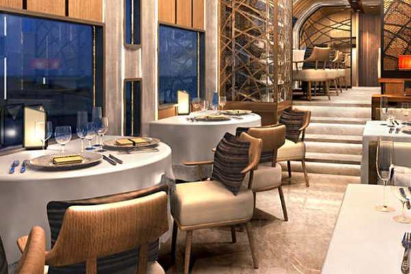 يحتوي القطار أجنحة فاخرة