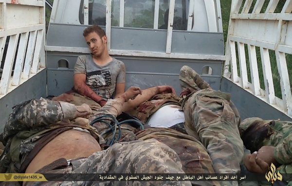 صور لجثث جنود عراقيين وأسرى 