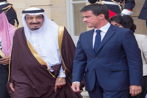 رئيس الوزراء الفرنسي يستقبل ولي العهد السعودي