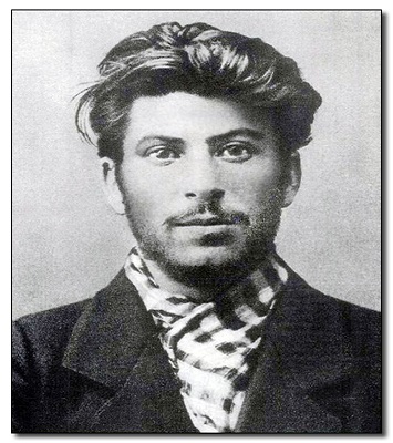 جوزيف ستالين في ريعان الشباب