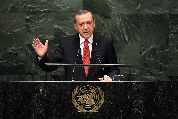 اردوغان أمام الجمعية العامة للأمم المتحدة